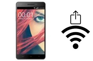 Como gerar um código QR com a senha Wifi em um KREZ SL502B4 DUO 3G