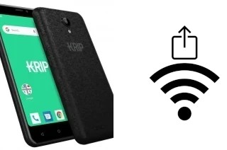 Como gerar um código QR com a senha Wifi em um Krip K4m