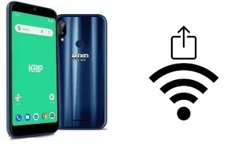 Como gerar um código QR com a senha Wifi em um Krip K57 4G LTE