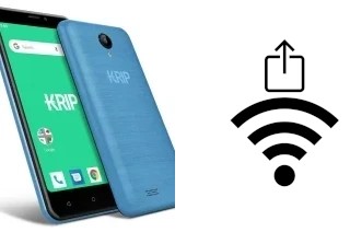 Como gerar um código QR com a senha Wifi em um Krip K5d