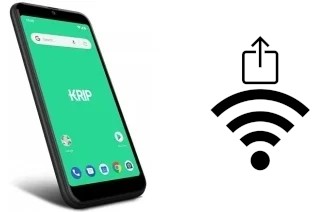 Como gerar um código QR com a senha Wifi em um Krip K65