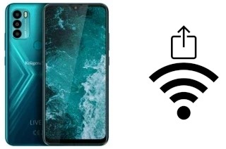 Como gerar um código QR com a senha Wifi em um Kruger-Matz LIVE 9