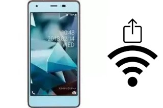 Como gerar um código QR com a senha Wifi em um Kyocera Digno A