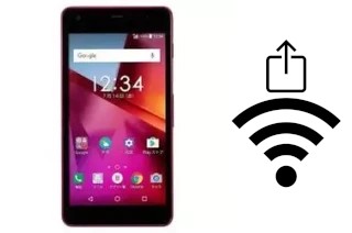 Como gerar um código QR com a senha Wifi em um Kyocera Digno G