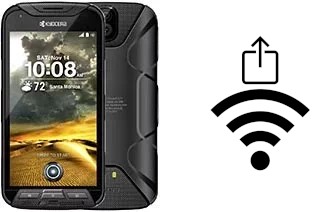 Como gerar um código QR com a senha Wifi em um Kyocera DuraForce Pro