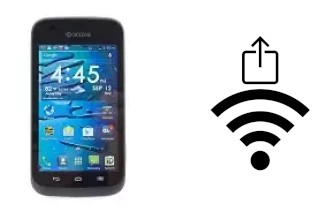 Como gerar um código QR com a senha Wifi em um Kyocera Hydro Edge