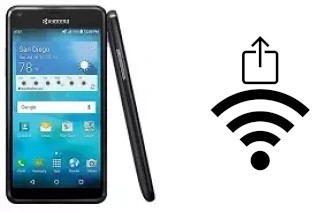 Como gerar um código QR com a senha Wifi em um Kyocera Hydro Shore