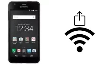 Como gerar um código QR com a senha Wifi em um Kyocera S301