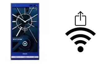 Como gerar um código QR com a senha Wifi em um Kyocera Urbano V01