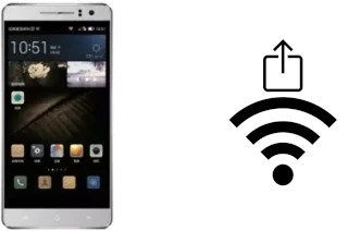 Como gerar um código QR com a senha Wifi em um Landvo L600 Pro