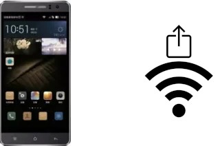 Como gerar um código QR com a senha Wifi em um Landvo L600