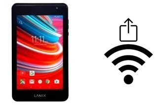 Como gerar um código QR com a senha Wifi em um Lanix Ilium PAD RX7