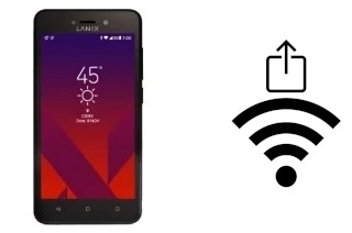 Como gerar um código QR com a senha Wifi em um Lanix X530