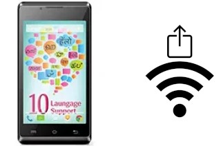 Como gerar um código QR com a senha Wifi em um Lava Iris 402e