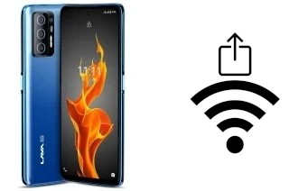 Como gerar um código QR com a senha Wifi em um Lava AGNI 5G