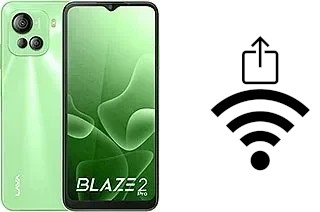 Como gerar um código QR com a senha Wifi em um Lava Blaze 2 Pro