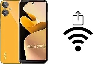 Como gerar um código QR com a senha Wifi em um Lava Blaze 2