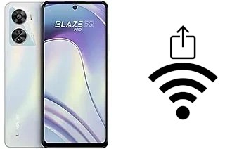 Como gerar um código QR com a senha Wifi em um Lava Blaze Pro 5G