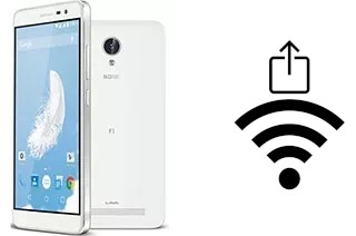 Como gerar um código QR com a senha Wifi em um Lava Fuel F1