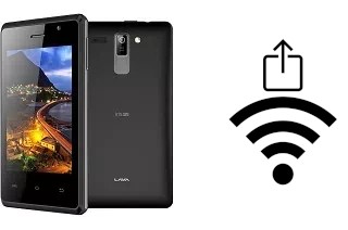 Como gerar um código QR com a senha Wifi em um Lava Iris 325 Style