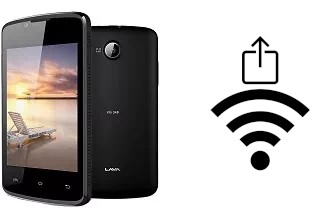 Como gerar um código QR com a senha Wifi em um Lava Iris 348