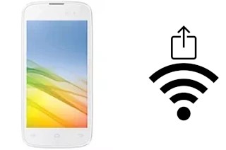 Como gerar um código QR com a senha Wifi em um Lava Iris 450 Colour