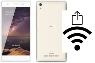 Como gerar um código QR com a senha Wifi em um Lava Iris 820