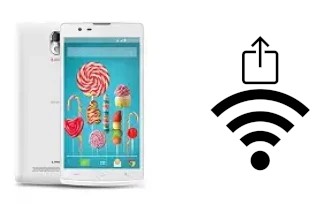 Como gerar um código QR com a senha Wifi em um Lava Iris Alfa L