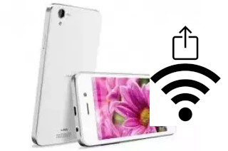 Como gerar um código QR com a senha Wifi em um Lava Iris X1 Atom