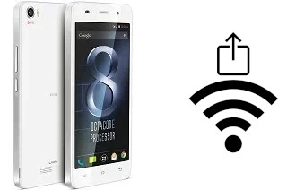 Como gerar um código QR com a senha Wifi em um Lava Iris X8