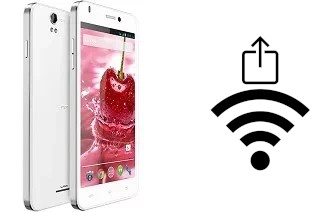 Como gerar um código QR com a senha Wifi em um Lava Iris X1 Grand