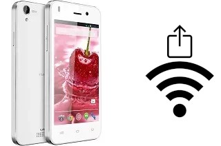 Como gerar um código QR com a senha Wifi em um Lava Iris X1 mini