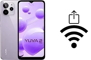 Como gerar um código QR com a senha Wifi em um Lava Yuva 2 Pro