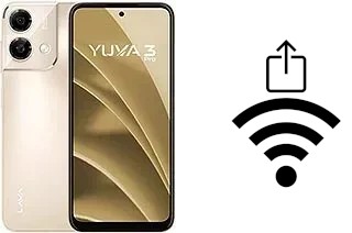 Como gerar um código QR com a senha Wifi em um Lava Yuva 3 Pro