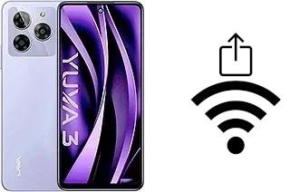 Como gerar um código QR com a senha Wifi em um Lava Yuva 3