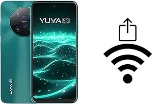 Como gerar um código QR com a senha Wifi em um Lava Yuva 5G