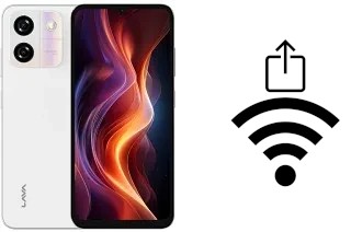 Como gerar um código QR com a senha Wifi em um Lava Yuva Star