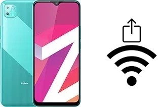 Como gerar um código QR com a senha Wifi em um Lava Z2 Max