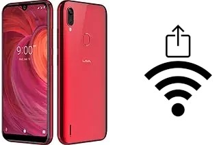 Como gerar um código QR com a senha Wifi em um Lava Z71