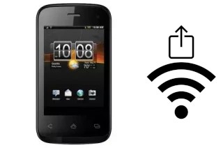 Como gerar um código QR com a senha Wifi em um Leader Phone G1