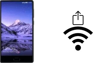 Como gerar um código QR com a senha Wifi em um Leagoo KIICAA MIX