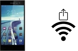 Como gerar um código QR com a senha Wifi em um Leagoo Lead 1