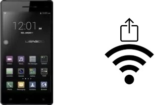 Como gerar um código QR com a senha Wifi em um Leagoo Lead 2