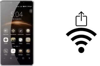 Como gerar um código QR com a senha Wifi em um Leagoo M8