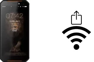 Como gerar um código QR com a senha Wifi em um Leagoo XRover C