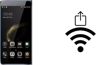 Como gerar um código QR com a senha Wifi em um Leagoo Z6