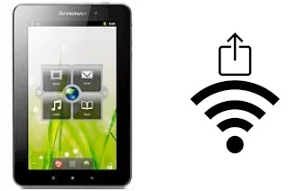 Como gerar um código QR com a senha Wifi em um Lenovo IdeaPad A1