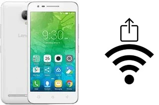 Como gerar um código QR com a senha Wifi em um Lenovo C2