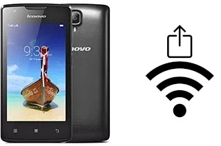 Como gerar um código QR com a senha Wifi em um Lenovo A1000