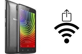 Como gerar um código QR com a senha Wifi em um Lenovo A2010